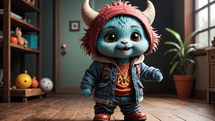 Horned Imp Character Design