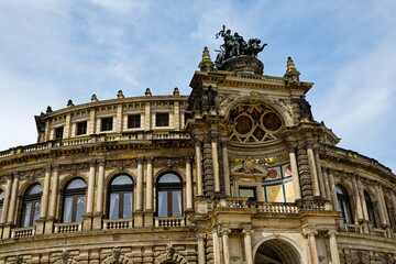the facade of the cathedral