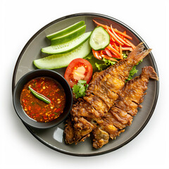 Fototapeta premium A picture of Pecel Lele