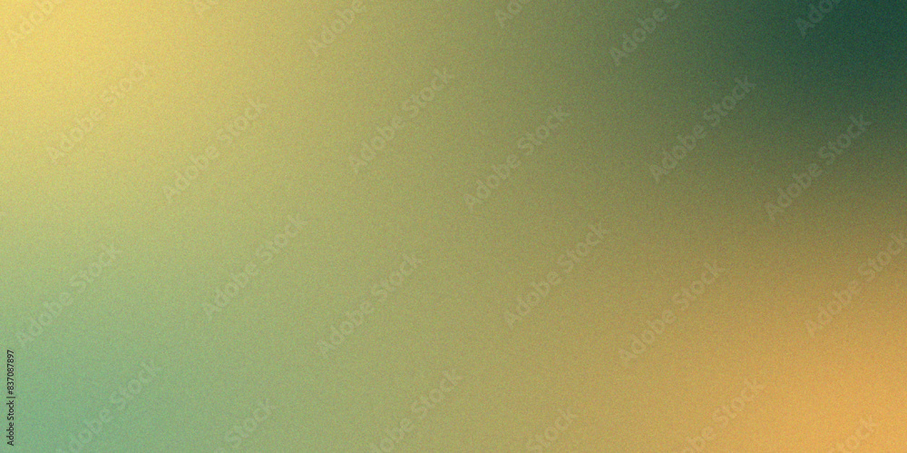 Aufkleber abstract yellow gradient background with grainy noise texture. vibrant yellow dark glowing color gra
