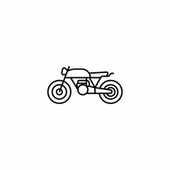 Fototapeta premium motorcycle bike vehicle biker icon