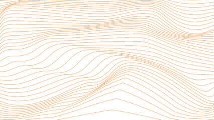 Wave line pattern on white background. Abstract background Vector illustration