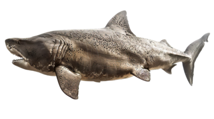 Basking Shark Isolated