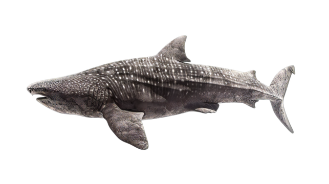Basking Shark Isolated