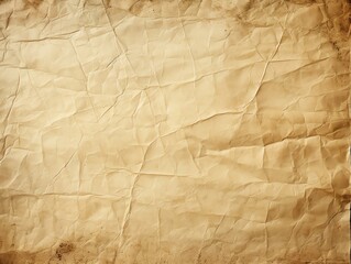 A textured background of crumpled brown paper with vintage feel. Perfect for adding a rustic touch to your designs.