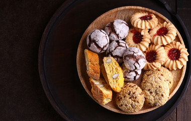 assortment of cookies for dessert and treats