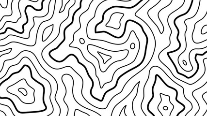 Fototapeta premium Layered Contour Background. Abstract Contour Background. Topographic Contour Background. Geometric Contour map wallpaper. 