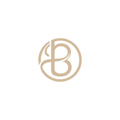 b letter beauty logo, b luxury logo, b alphabet logo, floral b design