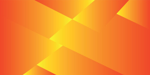 Abstract orange and yellow geometric background. Modern concept for graphic design, background, web design, poster, banner, book, slideshow. 