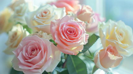 bouquet of pink and white flowers