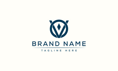 Logo design letter V . Elegant modern. Vector template.