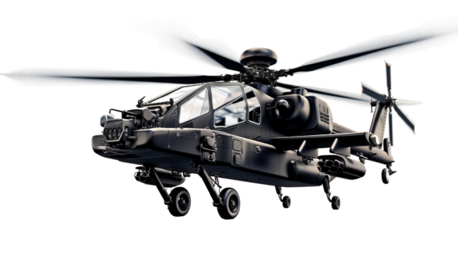 helicopter in flight