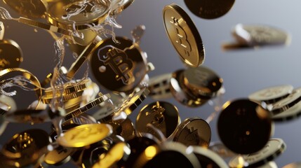 Liquidation refers to the conversion of an asset or cryptocurrency into fiat or its equivalents. --no text, titles, --ar 16:9 --quality 0.5 --stylize 0 Job ID: 6f378936-d6d2-4551-aa65-5424b003e590