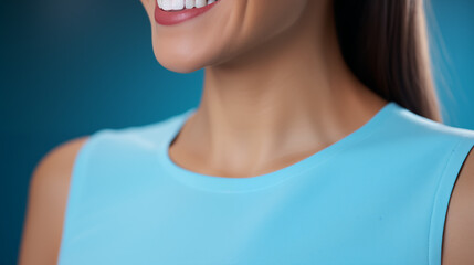 Healthy Teeth Beautiful Smile Woman