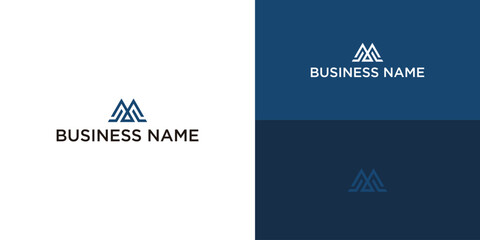 Letter ma logo icon design vector design template inspiration