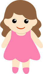 doll cartoon doodle