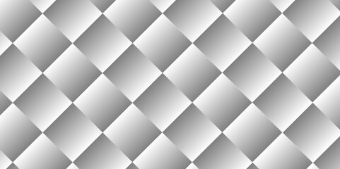 Abstract white and grey background with diamond and square triangle shapes layered in modern abstract pattern design, White color technology concept geometric line vector background.	
