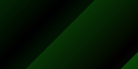 Obraz premium Abstract green and black gradient line background.