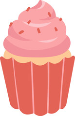 Muffin, fast food icon.