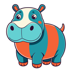 cartoon rhino