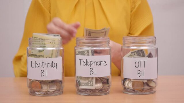 Saving Money for Electricity Bill, Telephone Bill and OTT Bill