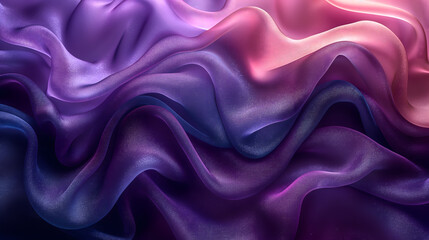 Obraz premium Mesmerizing Abstract Waves in a Vibrant Color Shift