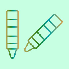 Crayons icon Design