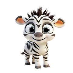 cartoon zebra