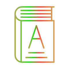 Dictionary icon Design