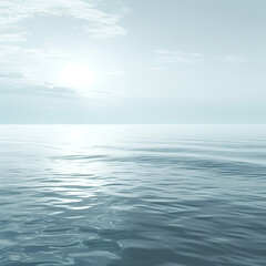 Fototapeta premium blue sky and sea