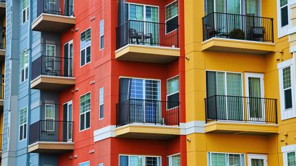 Obraz premium The rental housing market is expanding.