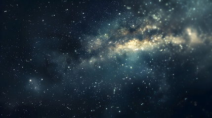 Fototapeta premium Milky Way in a dark sky