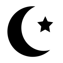  Islamic religious competition solid icon 