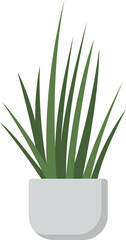 House plant, potted plant icon.