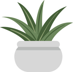 House plant, potted plant icon.