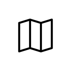 Location map icon , Paper map pin, place marker icon. location pointer icon symbol in flat style. Location pin icon, Navigation sign. web vector icon