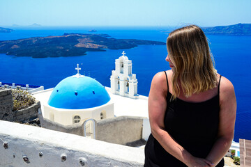 Die Frau von Santorini