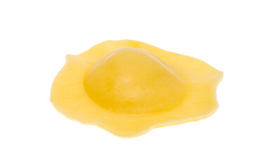 Italian ravioli isolated