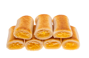 spanish marzipan isolated