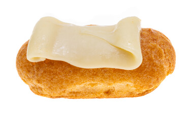 choux pastries isolated