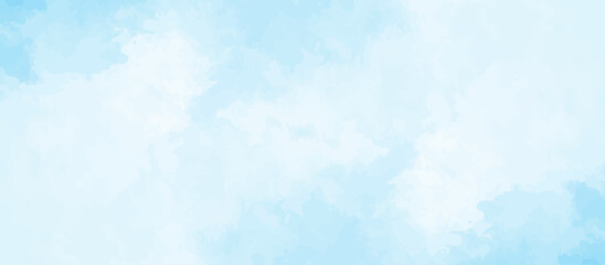 gradient light white sky background with fluffy clouds .Nature landscape in environment day horizon skyline view .cloudy in sunshine calm bright winter air background .