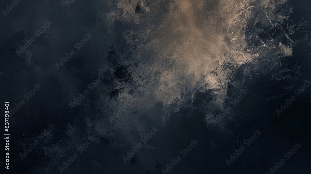 Poster a dark minimalist abstract background with subtle muted tones and hues