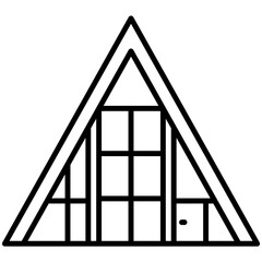 Minimalist House Lineart