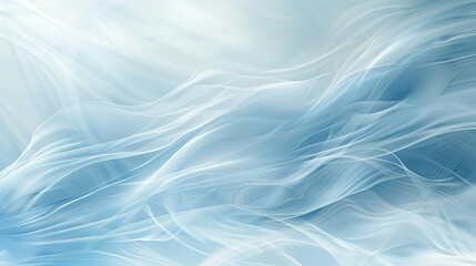 Fototapeta premium Energetic Pale White and Light Blue Finance Innovation Concept with PowerPoint Background