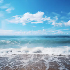 Fototapeta premium waves on the sea