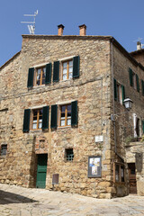 Monticchiello is a village in Tuscany, administratively a frazione of the comune of Pienza, province of Siena