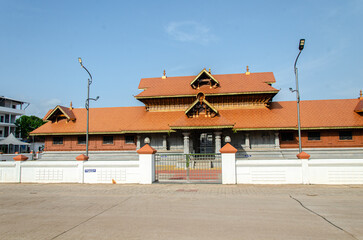 Portion of Shree Mahalakshmi Temple, Uchila In Udupi, India.