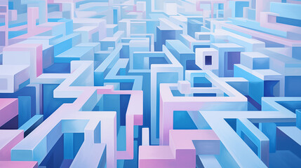 Abstract Geometric Image Pattern Background, Impossible Geometric Shapes and Interdimensional Paths, Texture, Wallpaper, Background, Cell Phone Cover and Screen, Smartphone, Computer, Laptop, 16:9 