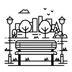 Icon set icon, friendship icon, lifestyles icon, springtime icon, transportation icon, weather icon, healthy lifestyle icon, playground icon, park bench icon, nature icon, grass icon, food icon, fores