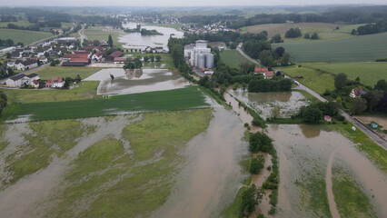 Pfaffenhofen Ilm as one of the city which was injured by the water flood in 2024